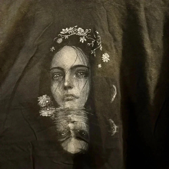 Gracie Abrams Good Riddance Tour Dateback Black T-Shirt 2023 Official Merch XL - Picture 3 of 4